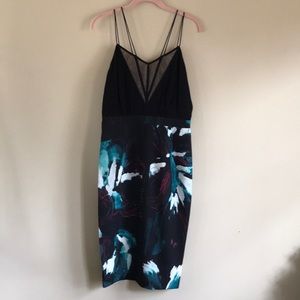 Chelsea28 Strappy Print Dress (size 6)